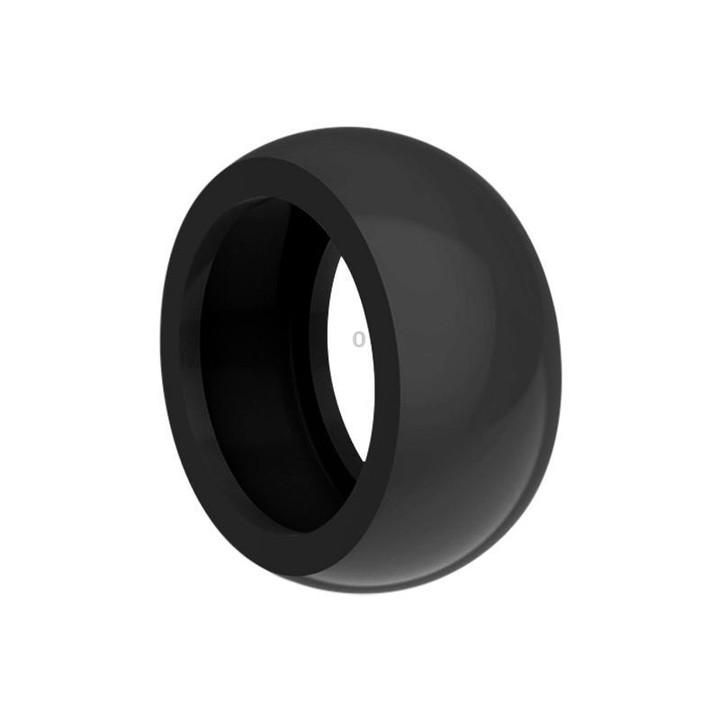 xDfind For Ultrahuman Ring AIR Smart Ring Silicone Cover, Size:L(Black)