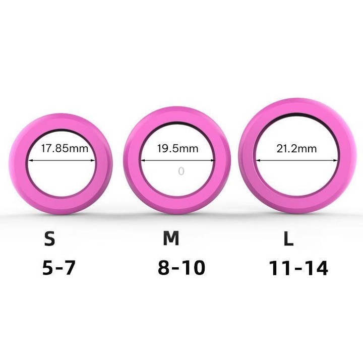xDfind For Ultrahuman Ring AIR Smart Ring Silicone Cover, Size:L(Rose Pink)