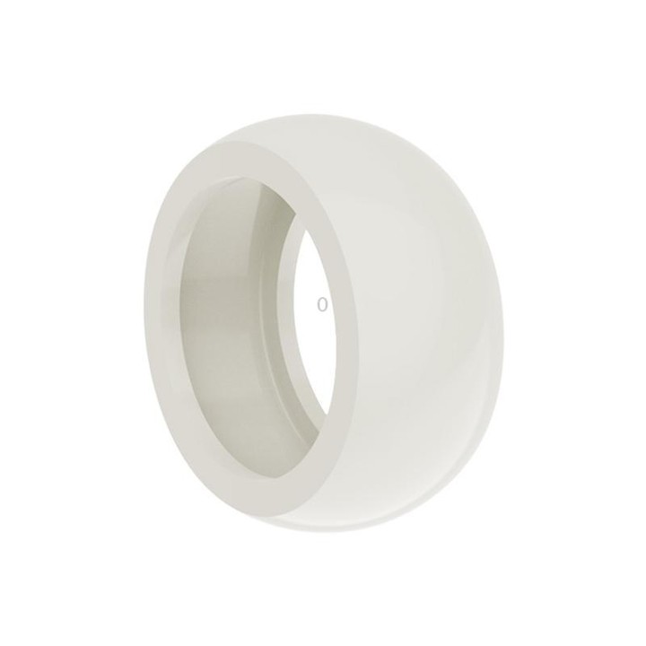 xDfind For Ultrahuman Ring AIR Smart Ring Silicone Cover, Size:L(Transparent)