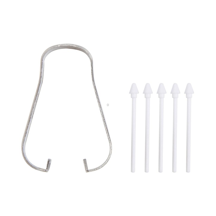 For Samsung Galaxy Tab S11 / S11 Ultra 5pcs/Set Stylus Pen Replacement Pencil Tips(White)