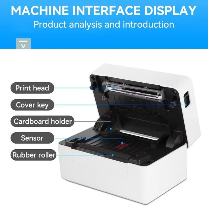 Xprinter XP-D362 80mm Computer Version Thermal Label Printer(EU Plug)