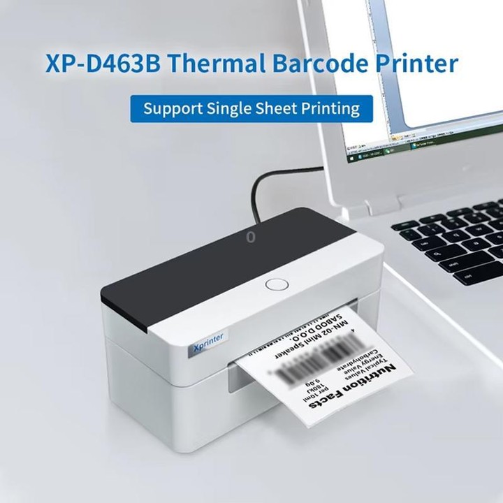 Xprinter XP-D463B 108mm Computer Version Thermal Label Printer(EU Plug)
