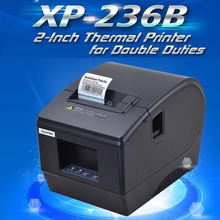 Xprinter XP-236BT 48mm Computer & Phone Version Bluetooth Thermal Barcode Label Printer(EU Plug)
