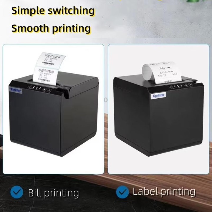Xprinter XPT202UA 58mm Thermal Barcode Label Printer, Type:Bluetooth(AU Plug)