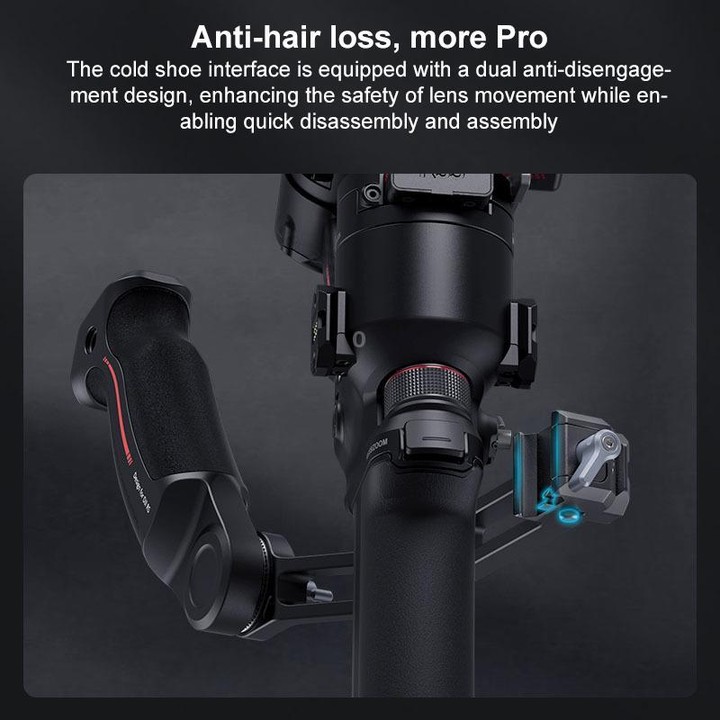 For DJI RS3 mini SmallRig Gimbal Mount Arca-Swiss Mount Plate