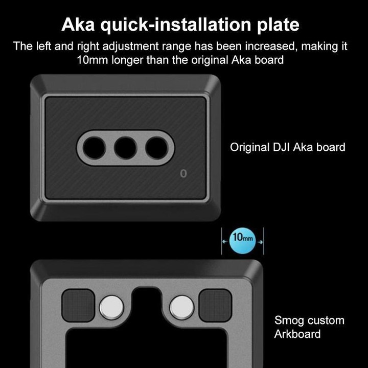For DJI RS3 mini SmallRig Gimbal Mount Arca-Swiss Mount Plate