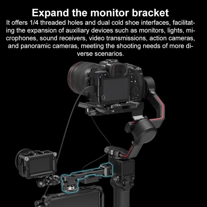 For DJI RS3 mini SmallRig Gimbal Mount Extended Vertical Arm