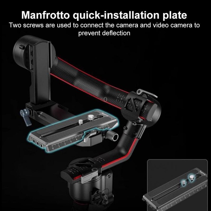 For DJI RS3 mini SmallRig Gimbal Mount Extended Vertical Arm