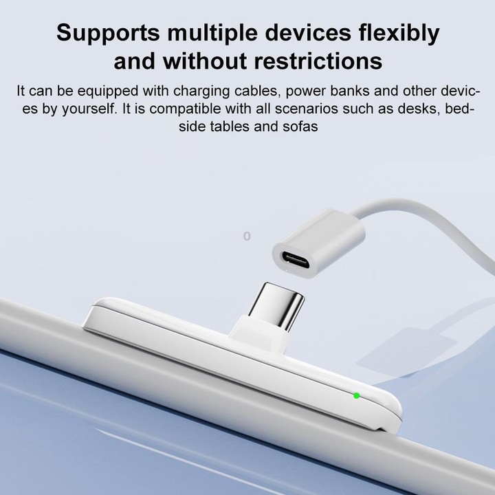 For Apple Pencil 2 Type-C Magnetic Charging Adapter(White)