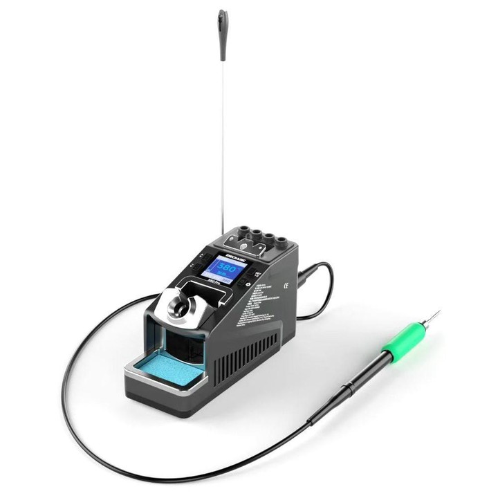 MECHANIC X60 Pro Portable Precision Soldering Station Compatible with 115 / 210 Soldering Handles, Plug:EU Plug