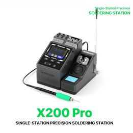 MECHANIC X200 Pro Pen-Style Smart Temperature-Adjustable Soldering Station, Plug:US Plug