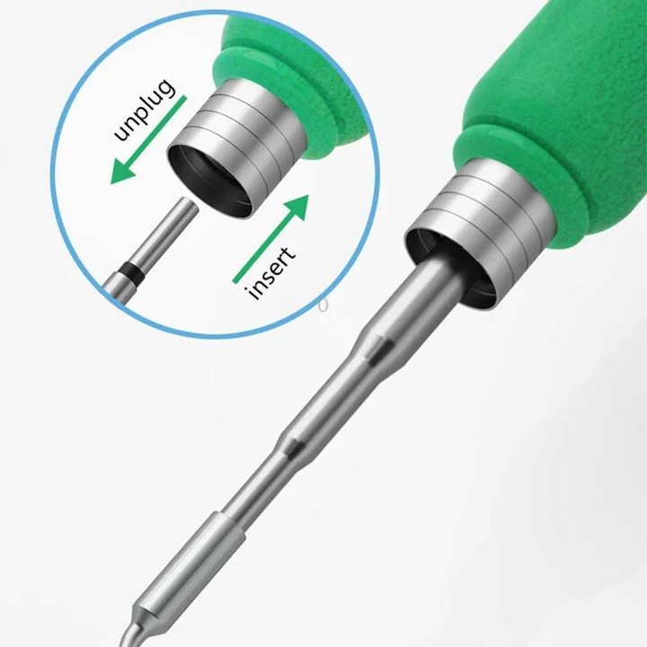 MaAnt C210 H Series Universal Copper Integrated Soldering Iron Tips for 210 / T26 Soldering Station, Model:020H