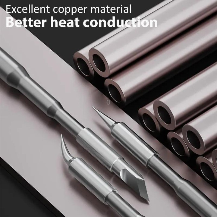 MaAnt C210 H Series Universal Copper Integrated Soldering Iron Tips for 210 / T26 Soldering Station, Model:020H