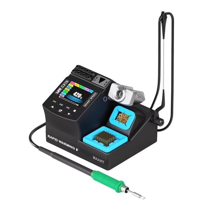 MaAnt 200W Precision Digital Display Welding Station, Model:C245(US Plug)
