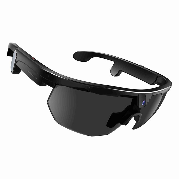 W640 8MP Cycling Smart AI Sports Glasses, Six-axis Image Stabilization, Wi-Fi, Touch Control, Dual Mic Noise Reduction, AI Trans