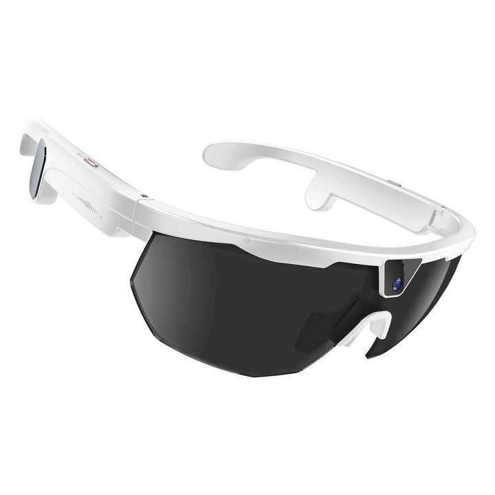 W640 8MP Cycling Smart AI Sports Glasses, Six-axis Image Stabilization, Wi-Fi, Touch Control, Dual Mic Noise Reduction, AI Trans