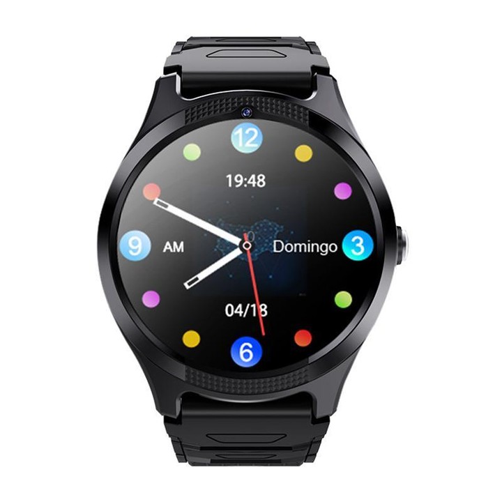 FA103 1.28-inch Screen 4G Network GPS Tracking Kids Smart Watch(Black)