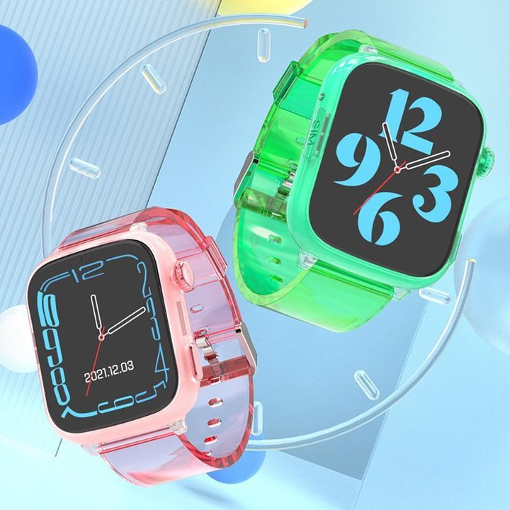 FA100 1.83-inch Screen 4G Network GPS Tracking Kids Smart Watch with Flashing Light(Green)