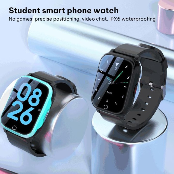 FA83 1.69-inch Screen 4G Network GPS Tracking Kids Smart Watch, Model:Eurasia-Africa Version(Pink)
