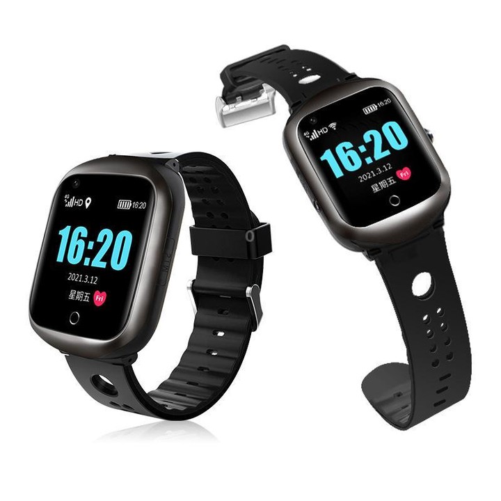 FA66S 1.3-inch Screen 4G Network GPS Tracking Elderly Smart Watch Support Heart Rate / Blood Pressure Monitoring, Model:Eurasia-