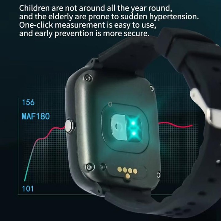 FA66S 1.3-inch Screen 4G Network GPS Tracking Elderly Smart Watch Support Heart Rate / Blood Pressure Monitoring, Model:American