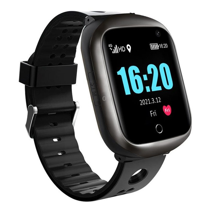 FA66S 1.3-inch Screen 4G Network GPS Tracking Elderly Smart Watch Support Heart Rate / Blood Pressure Monitoring, Model:American