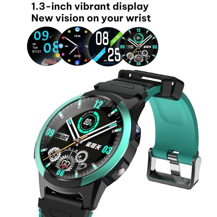 FA56 1.28-inch Screen 4G Network GPS Tracking Kids Smart Watch, Model:Eurasia-Africa Version(Green)