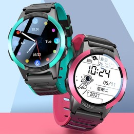 FA56 1.28-inch Screen 4G Network GPS Tracking Kids Smart Watch, Model:Eurasia-Africa Version(Green)