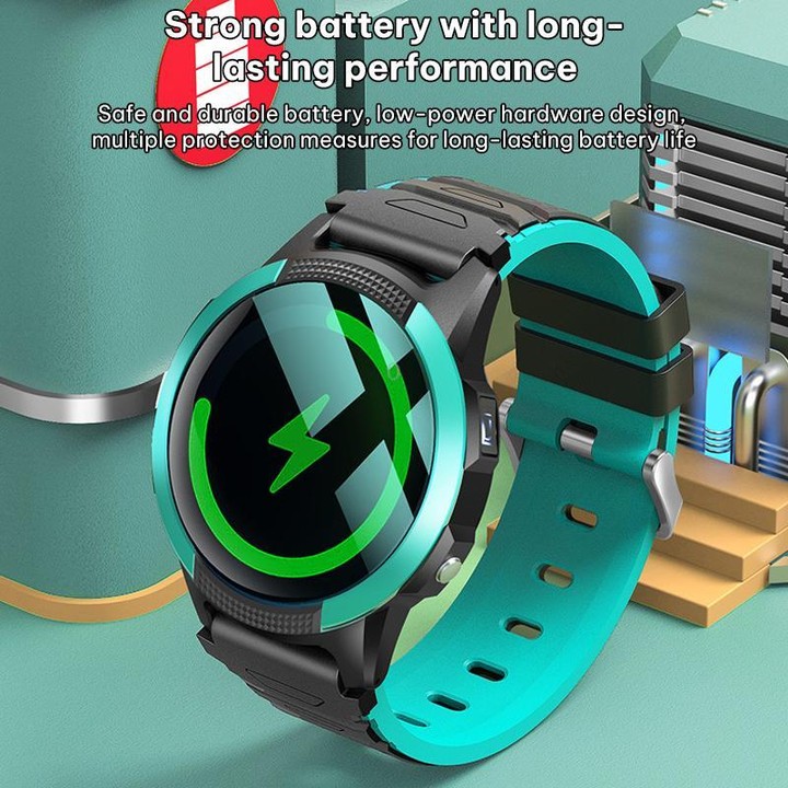 FA56 1.28-inch Screen 4G Network GPS Tracking Kids Smart Watch, Model:Eurasia-Africa Version(Blue)