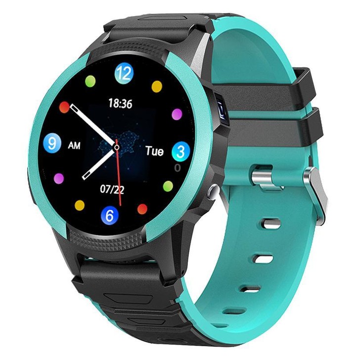 FA56 1.28-inch Screen 4G Network GPS Tracking Kids Smart Watch, Model:American Version(Green)