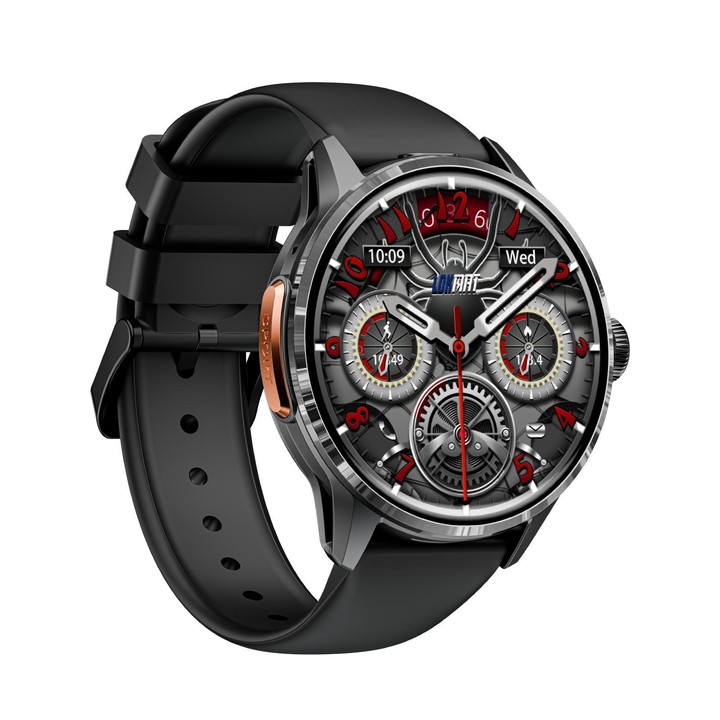 LOKMAT APPLLP 3 4G Smart Watch, 1.6 inch SC8541E Quad Core, 3GB+32GB, Android 8.1, GPS, Heart Rate(Black)