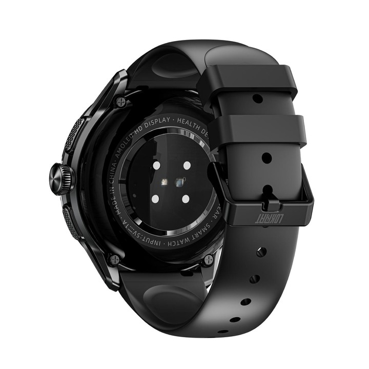 LOKMAT APPLLP 3 4G Smart Watch, 1.6 inch SC8541E Quad Core, 3GB+32GB, Android 8.1, GPS, Heart Rate(Black)