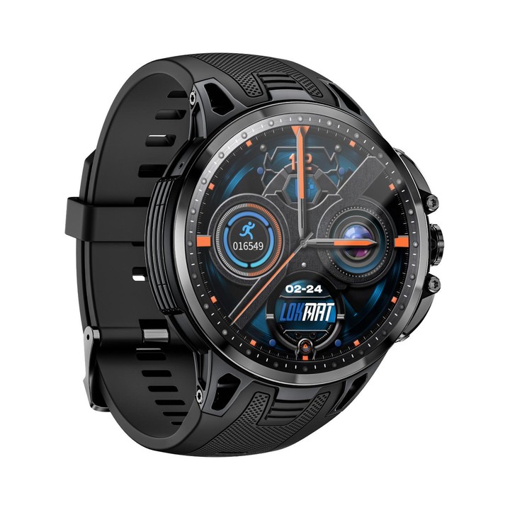 LOKMAT APPLLP 4 Pro 4G Smart Watch, 1.75 inch SC8541E Quad Core, 3GB+32GB, Android 8.1, Video Call(Black)