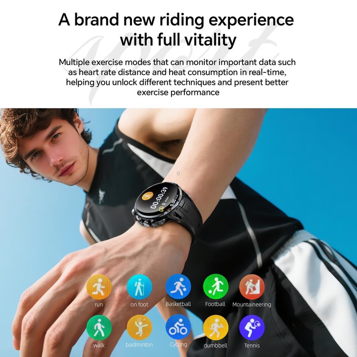 LOKMAT APPLLP 4 Pro 4G Smart Watch, 1.75 inch SC8541E Quad Core, 3GB+32GB, Android 8.1, Video Call(Gold)