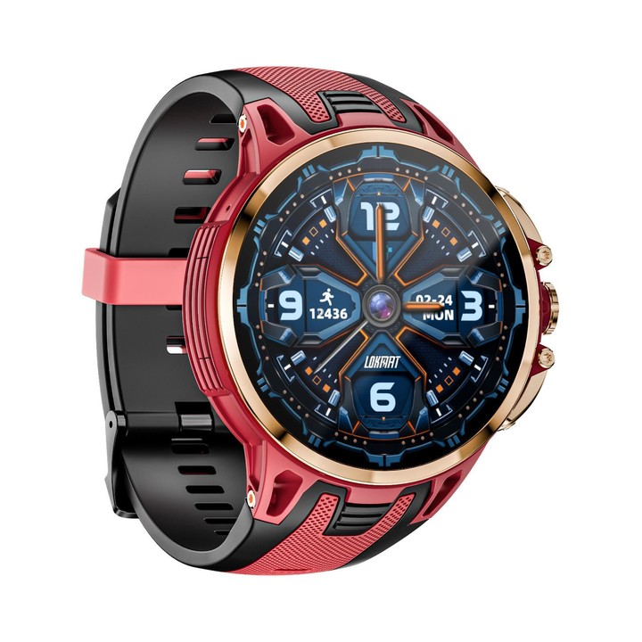 LOKMAT APPLLP 4 Pro 4G Smart Watch, 1.75 inch SC8541E Quad Core, 3GB+32GB, Android 8.1, Video Call(Gold)