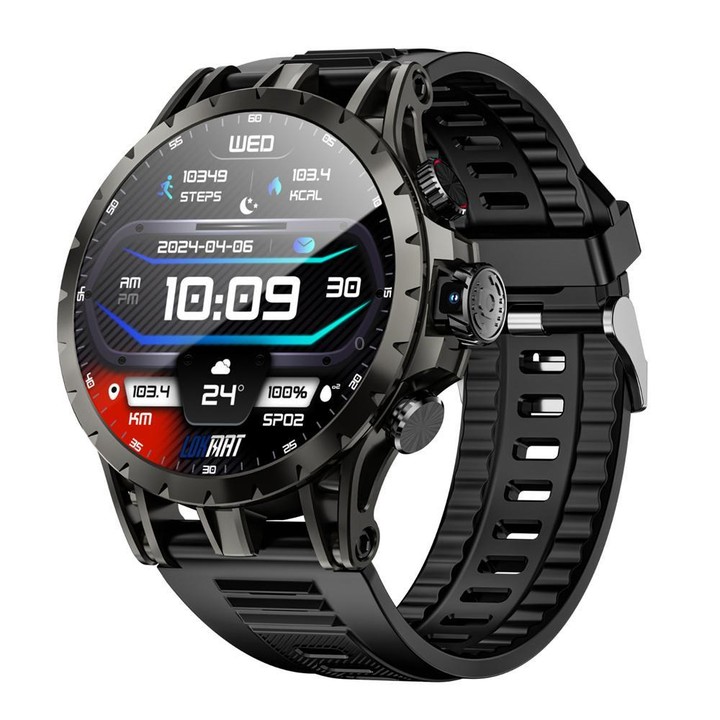 LOKMAT APPLLP 4 4G Smart Watch, 1.58 inch SC8541E Quad Core, 3GB+32GB, Android 8.1, GPS, Heart Rate, Blood Oxygen, Blood Pressur