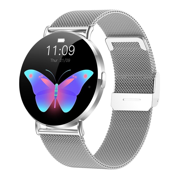 QS05 1.32 inch BT5.3 Sports Smart Watch, Support Sleep / Heart Rate / Blood Oxygen / Blood Pressure Health Monitor(Silver)