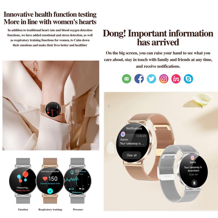 QS05 1.32 inch BT5.3 Sports Smart Watch, Support Sleep / Heart Rate / Blood Oxygen / Blood Pressure Health Monitor(Silver)