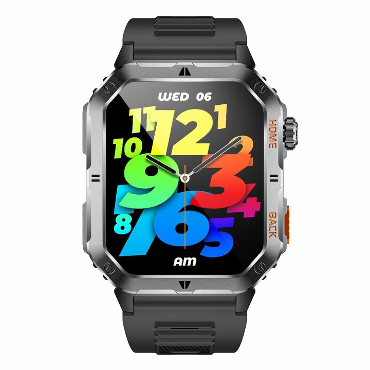 QS39 2.01 inch BT5.3 Sports Smart Watch, Support Voice Call / Sleep / Heart Rate / Blood Oxygen / Blood Pressure Health Monitor(