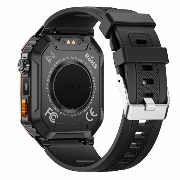 QS39 2.01 inch BT5.3 Sports Smart Watch, Support Voice Call / Sleep / Heart Rate / Blood Oxygen / Blood Pressure Health Monitor(