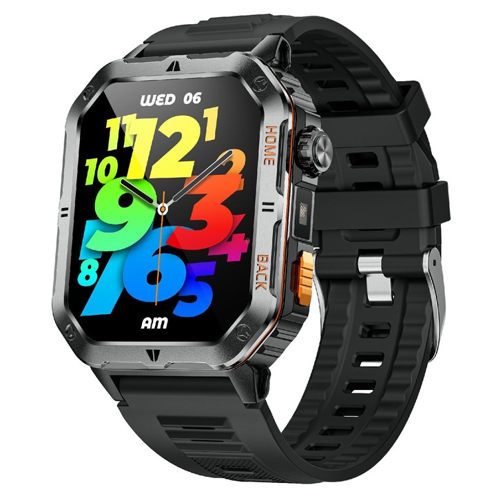 QS39 2.01 inch BT5.3 Sports Smart Watch, Support Voice Call / Sleep / Heart Rate / Blood Oxygen / Blood Pressure Health Monitor(
