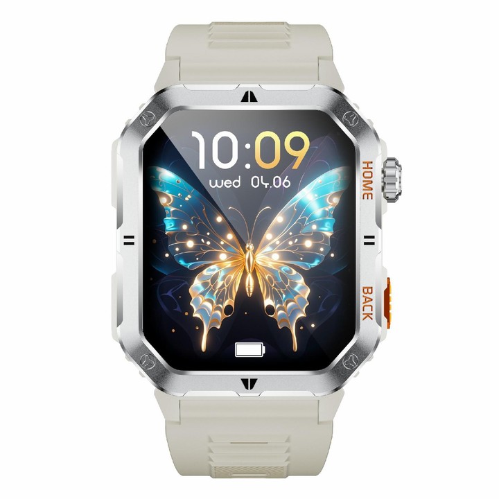 QS39 2.01 inch BT5.3 Sports Smart Watch, Support Voice Call / Sleep / Heart Rate / Blood Oxygen / Blood Pressure Health Monitor(