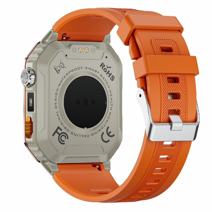 QS39 2.01 inch BT5.3 Sports Smart Watch, Support Voice Call / Sleep / Heart Rate / Blood Oxygen / Blood Pressure Health Monitor(