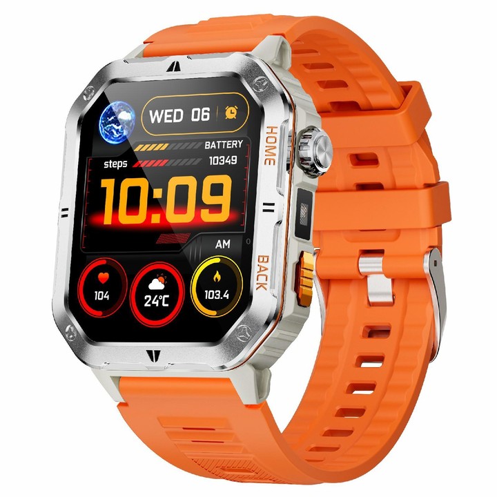 QS39 2.01 inch BT5.3 Sports Smart Watch, Support Voice Call / Sleep / Heart Rate / Blood Oxygen / Blood Pressure Health Monitor(