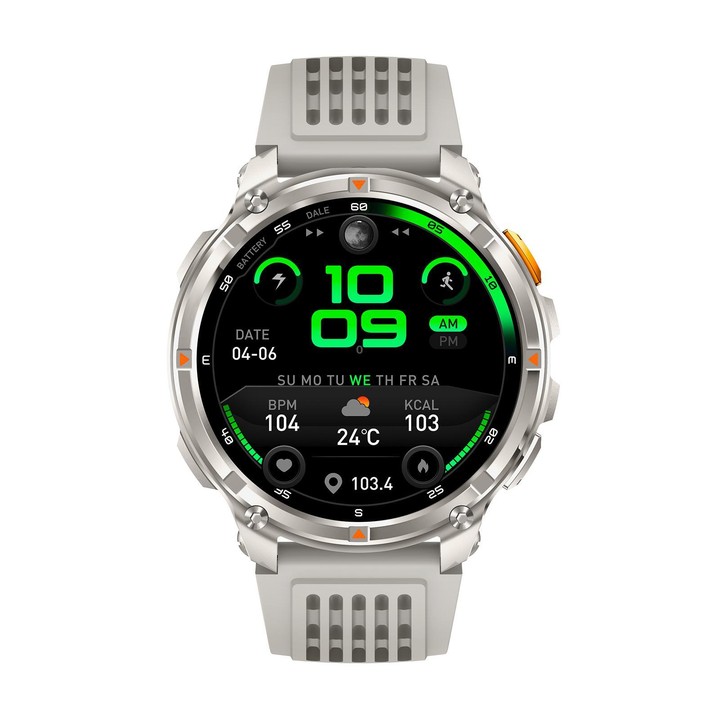 QS10 1.7 inch BT5.2 Sports Smart Watch, Support Sleep / Heart Rate / Blood Pressure Health Monitor(Silver)