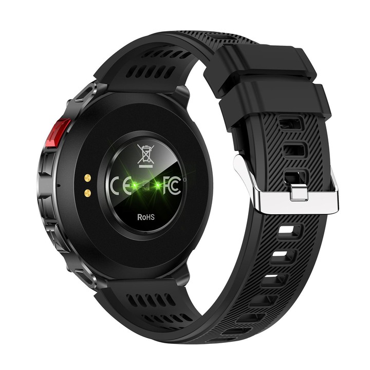 QS10 1.7 inch BT5.2 Sports Smart Watch, Support Sleep / Heart Rate / Blood Pressure Health Monitor(Black)