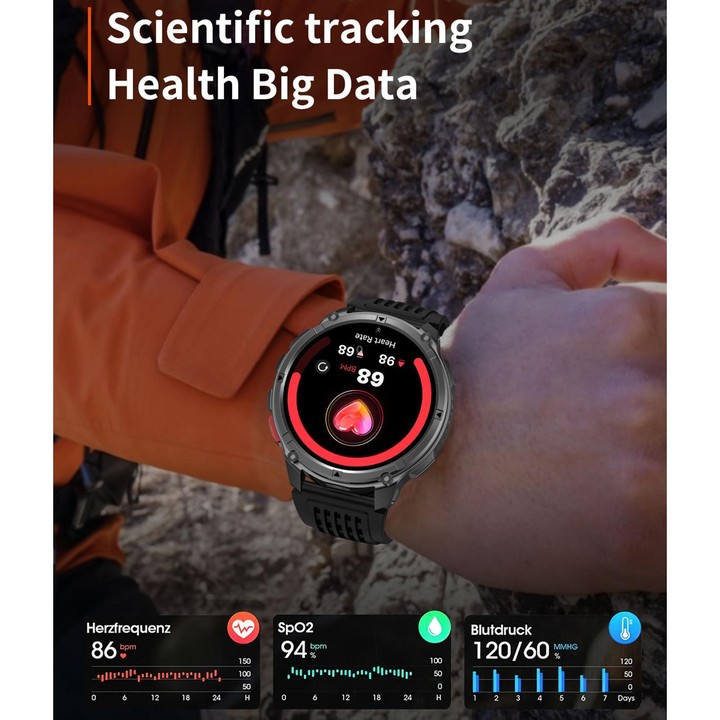 QS10 1.7 inch BT5.2 Sports Smart Watch, Support Sleep / Heart Rate / Blood Pressure Health Monitor(Black)