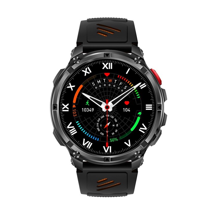 QS10 1.7 inch BT5.2 Sports Smart Watch, Support Sleep / Heart Rate / Blood Pressure Health Monitor(Black)