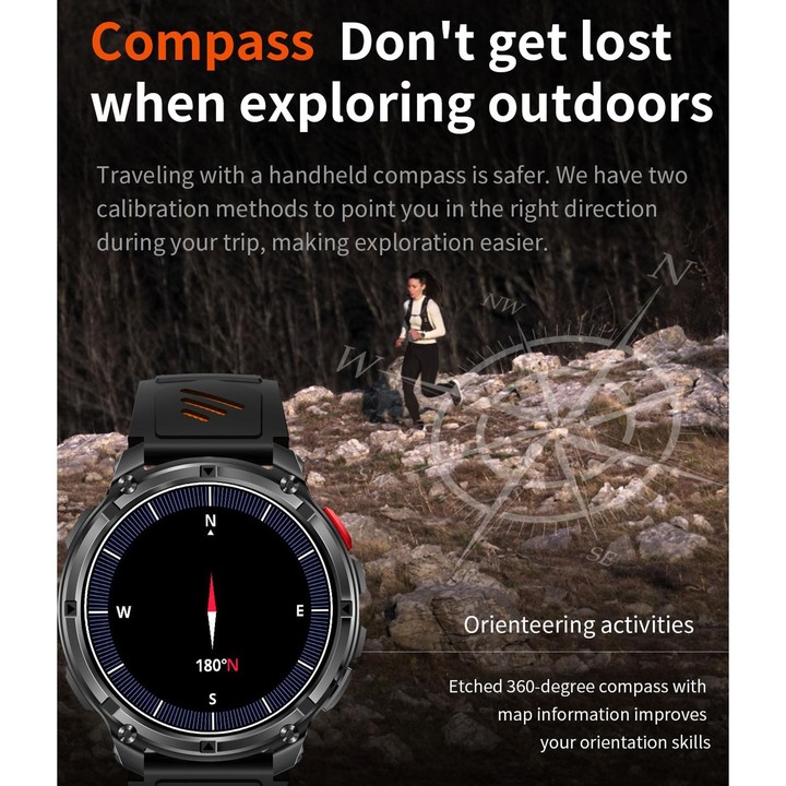 QS10 1.7 inch BT5.2 Sports Smart Watch, Support Sleep / Heart Rate / Blood Pressure Health Monitor(Black)