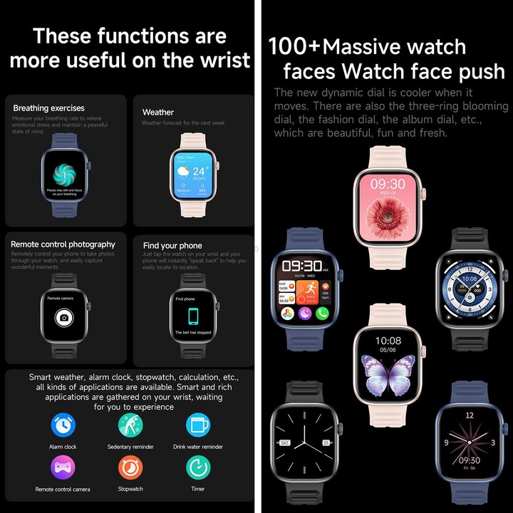 QS12 1.83 inch BT5.3 Sports Smart Watch, Support Sleep / Heart Rate / Blood Oxygen Health Monitor(Black)